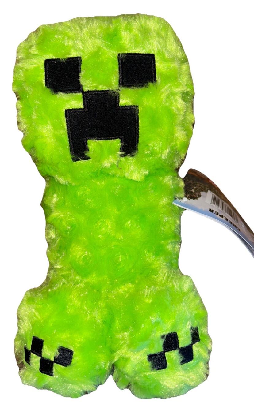 Minecraft Movie Green Creeper 8 Inch Plush Figure Stuffy Mattel New With Tag